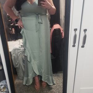 Size 18 David's Bridal bridesmaid dress